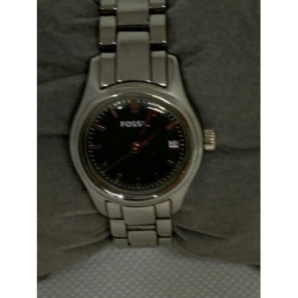 Fossil CE1073 Women's Watch Analog Quartz Stainless Steel 24mm Date Round C599